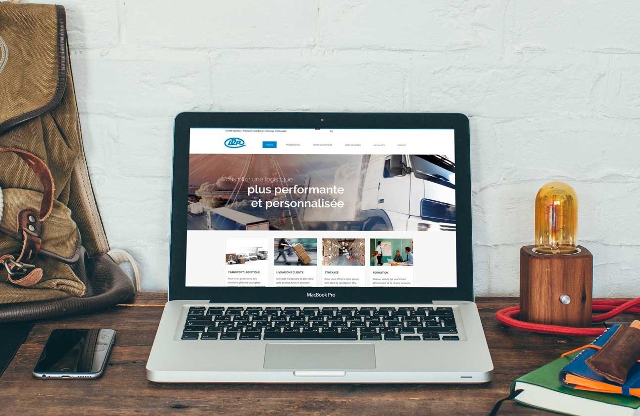 Site internet LDR Logistique